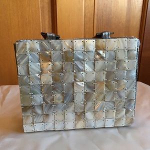 Mother of pearl evening bag